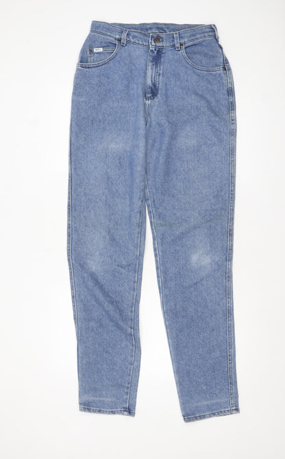 Lee Women's Blue High Rise Straight Leg Vintage Jeans Size 10L