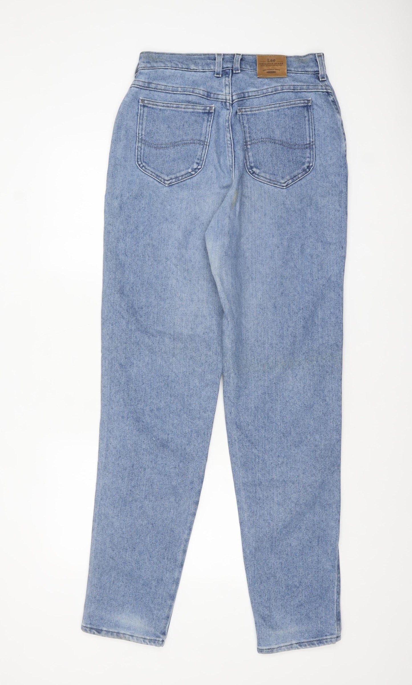 Lee Women's Blue High Rise Straight Leg Vintage Jeans Size 10L