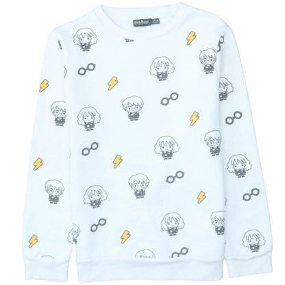 Womens UK Size XS Primark White Pullover Sweatshirt