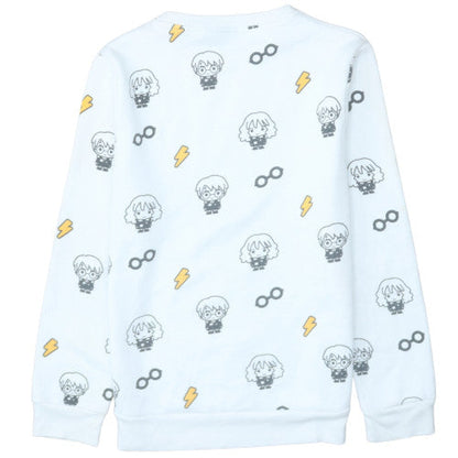 Womens UK Size XS Primark White Pullover Sweatshirt