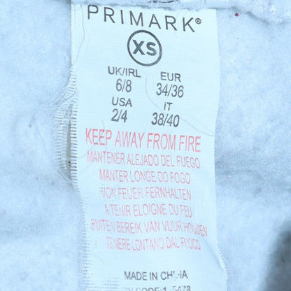 Womens UK Size XS Primark White Pullover Sweatshirt