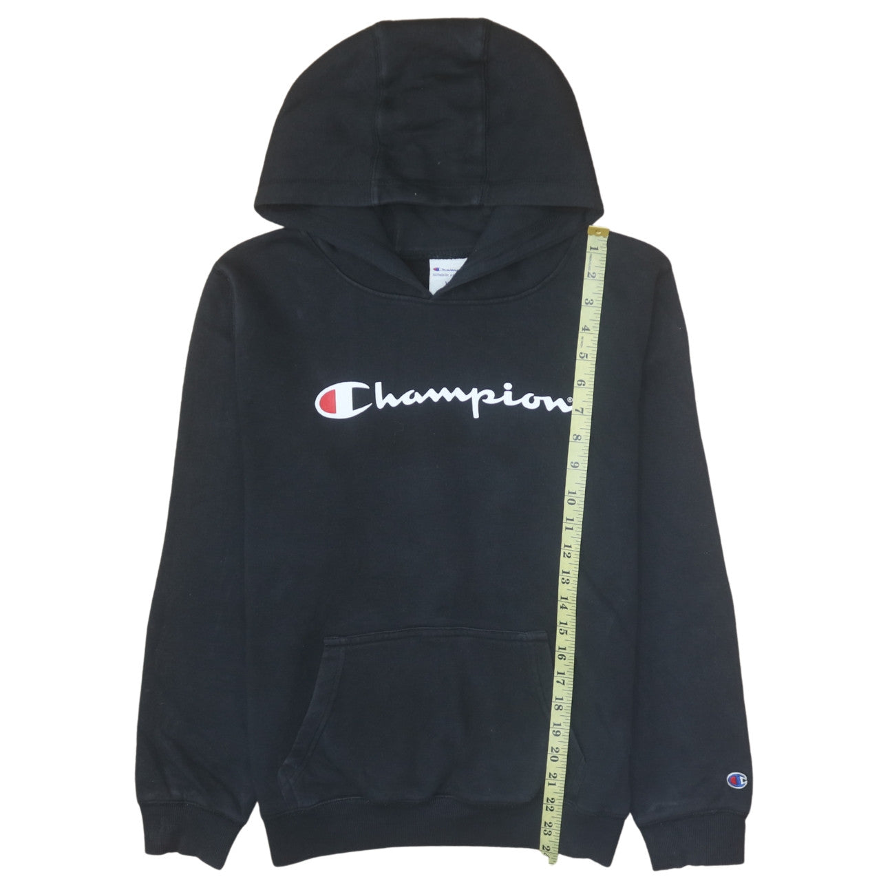 Teens UK Size 14 Champion Black Pullover Hoodie