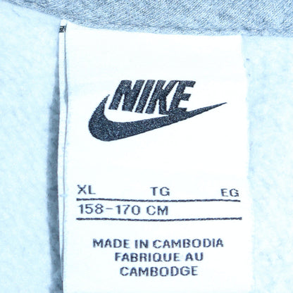 Teens UK Size XL Nike Grey Full Zip Hoodie