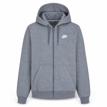 Mens UK Size XS Nike Grey Full Zip Hoodie