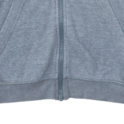 Mens UK Size XS Nike Grey Full Zip Hoodie