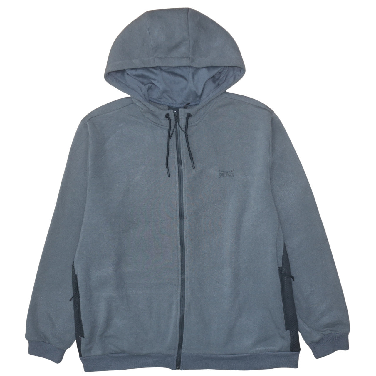 Mens UK Size 3XL Everlast Grey Full Zip Hoodie