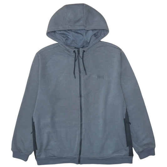 Mens UK Size 3XL Everlast Grey Full Zip Hoodie