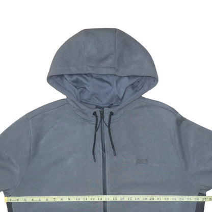 Mens UK Size 3XL Everlast Grey Full Zip Hoodie