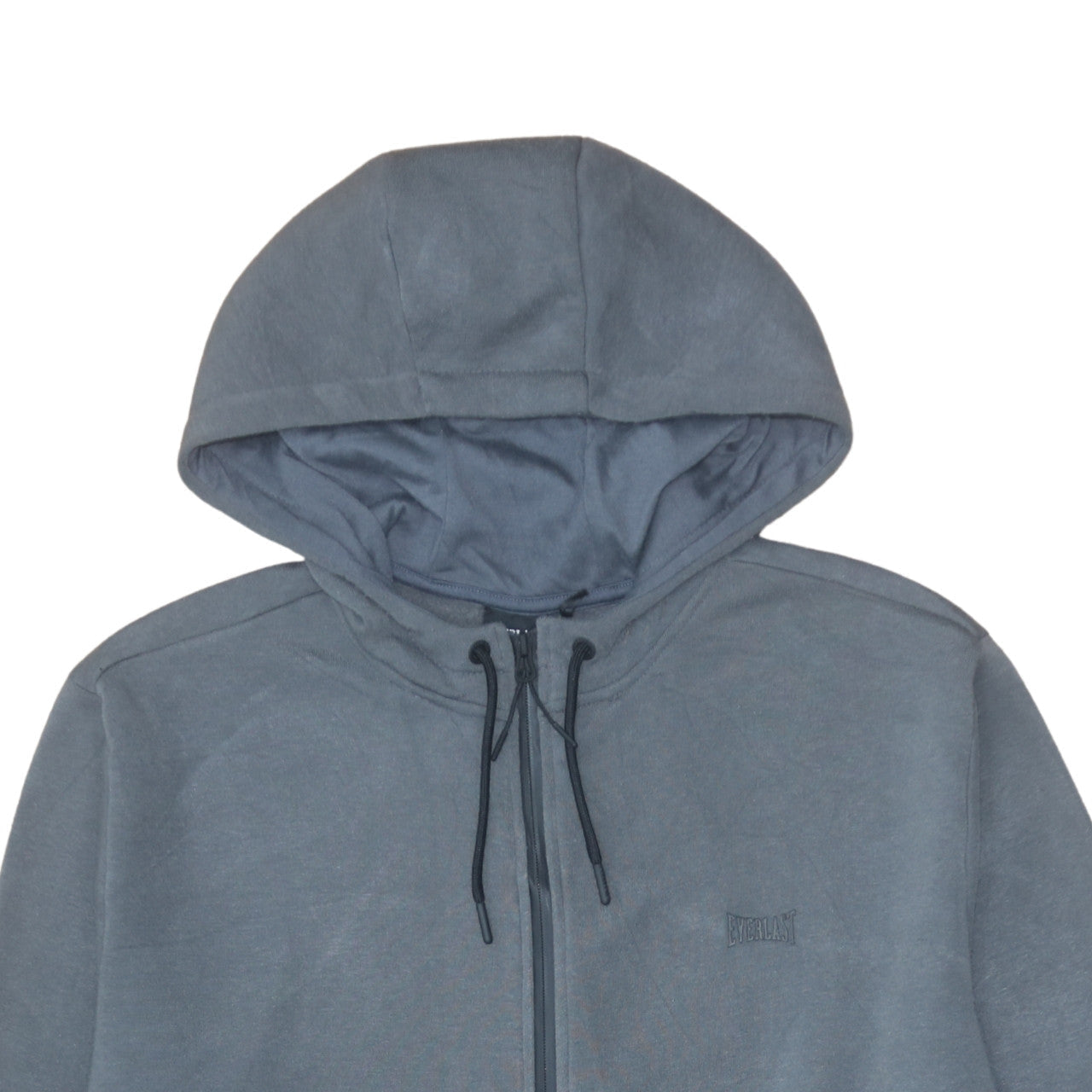Mens UK Size 3XL Everlast Grey Full Zip Hoodie