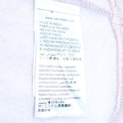 Womens UK Size M Calvin Klein Jeans Pink Pullover Sweatshirt