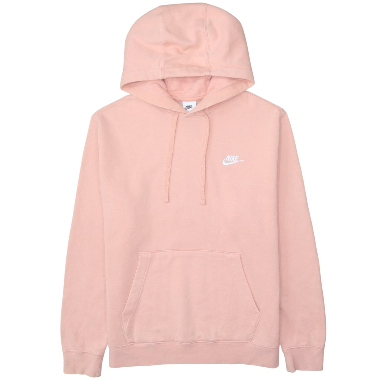 Womens UK Size M Nike Pink Pullover Hoodie