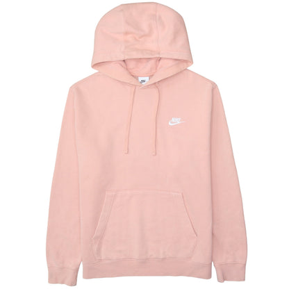 Womens UK Size M Nike Pink Pullover Hoodie