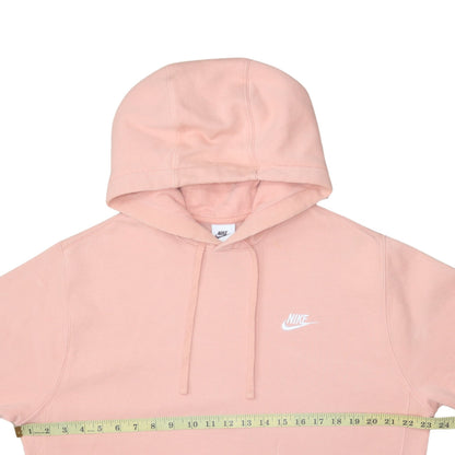 Womens UK Size M Nike Pink Pullover Hoodie