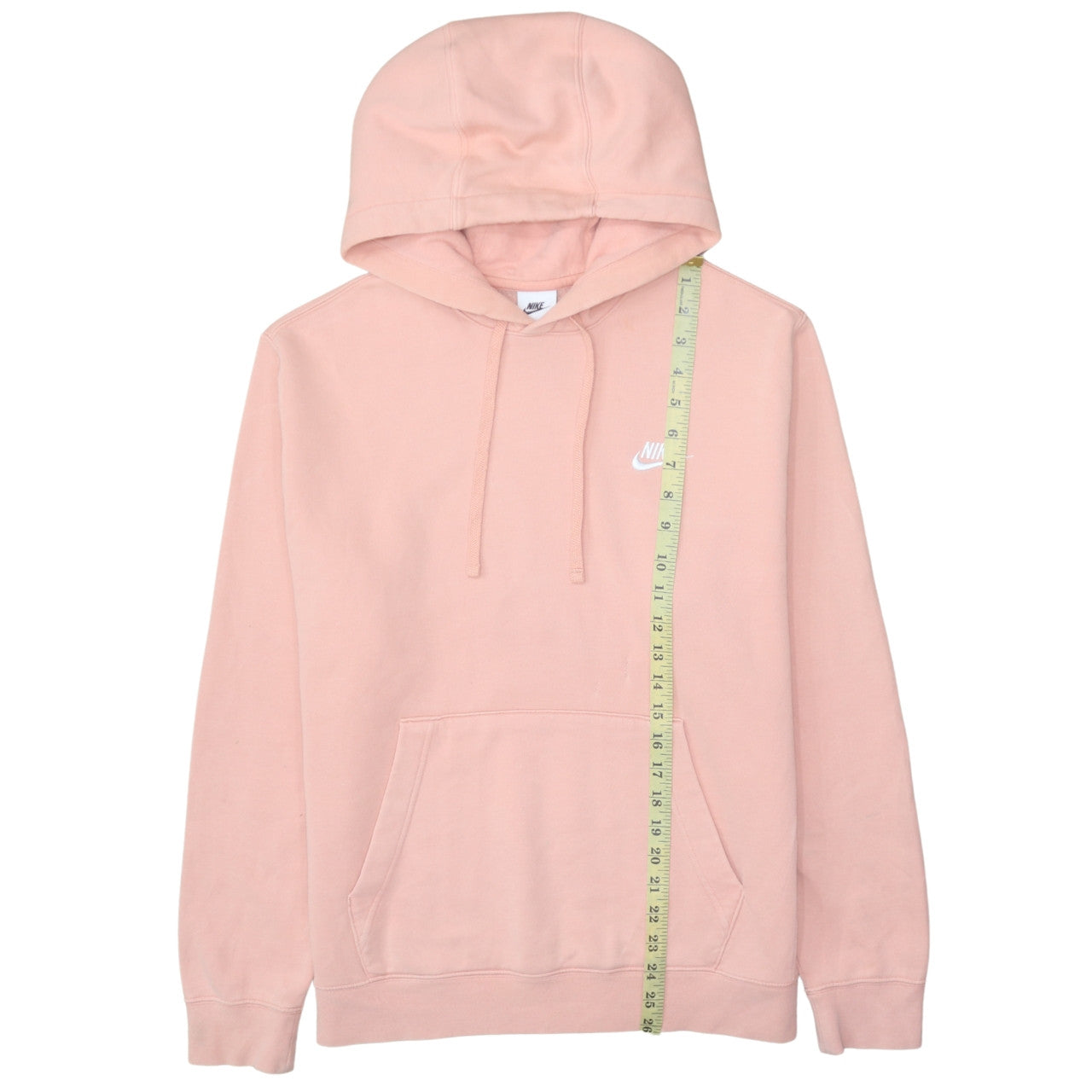 Womens UK Size M Nike Pink Pullover Hoodie