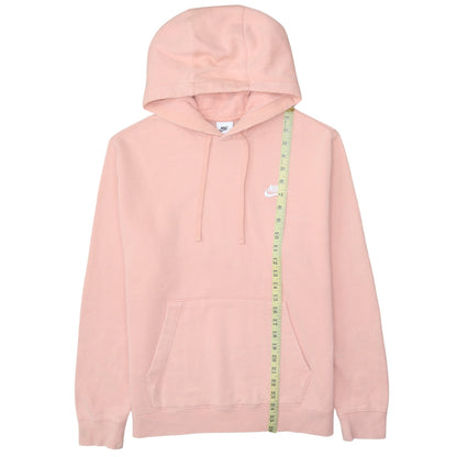 Womens UK Size M Nike Pink Pullover Hoodie