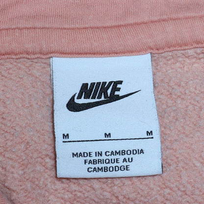 Womens UK Size M Nike Pink Pullover Hoodie