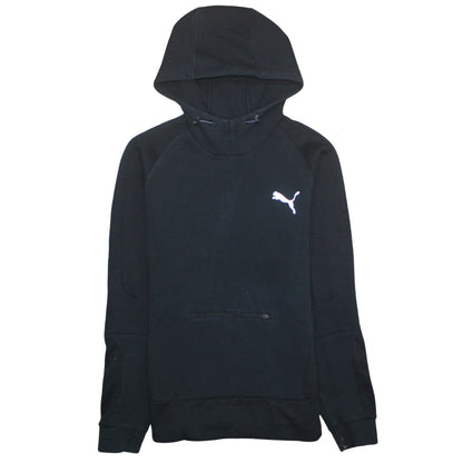 Mens UK Size L PUMA Black Pullover Hoodie