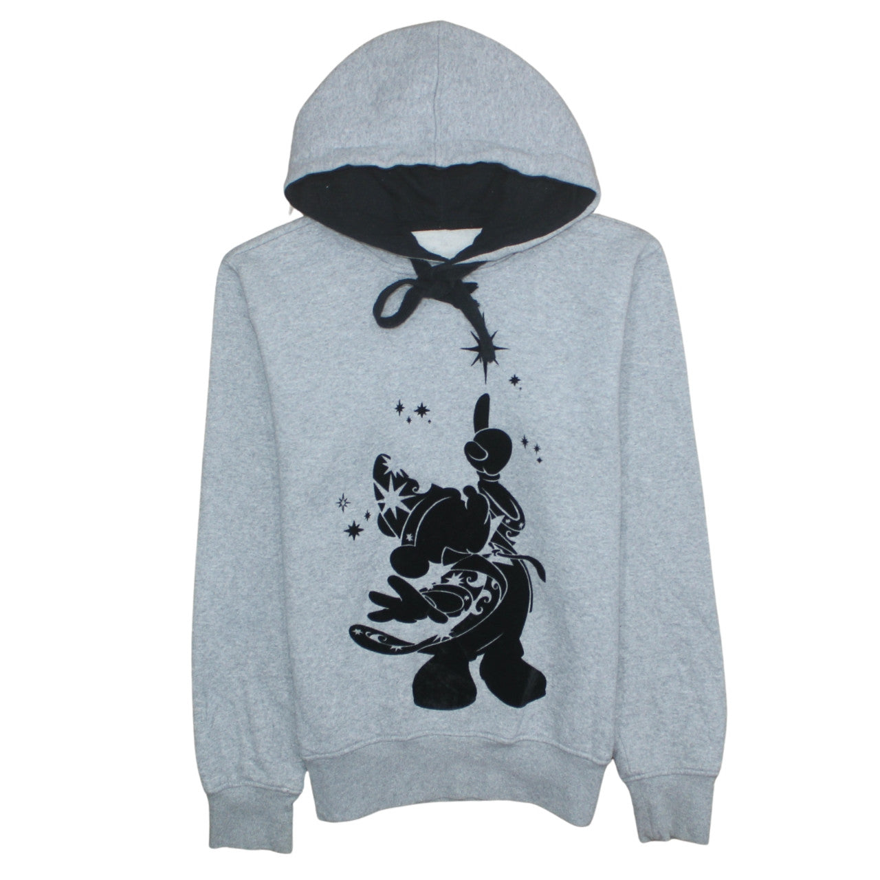 Womens UK Size S Disney Grey Pullover Hoodie