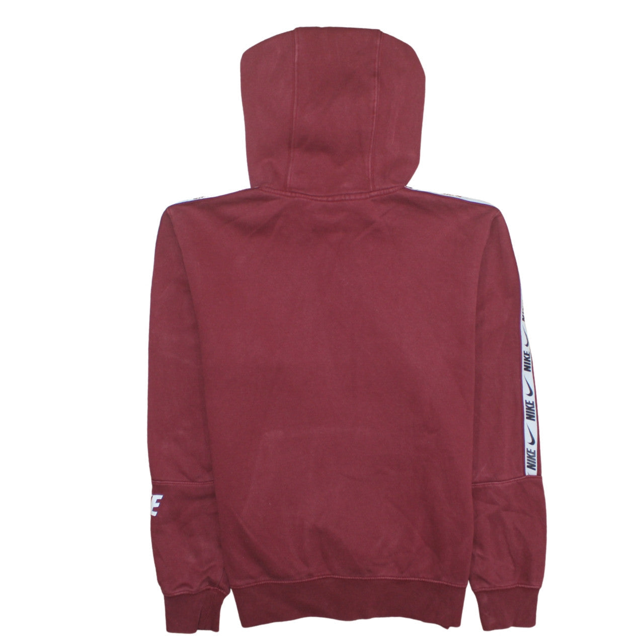 Mens UK Size S Nike Red Pullover Hoodie
