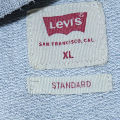 Mens UK Size XL Levi's Grey Pullover Hoodie