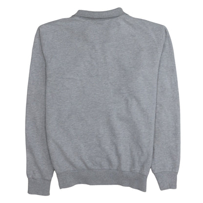 Mens UK Size M ellesse Grey 1/4 Zip Sweatshirt