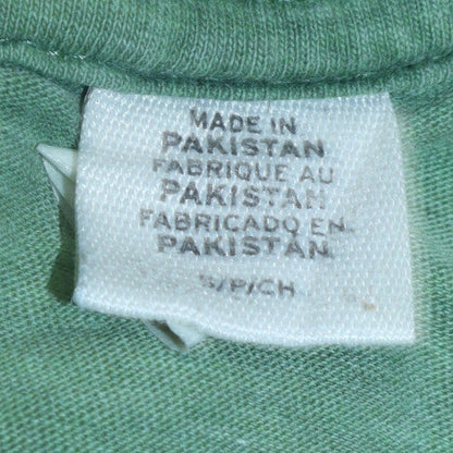 Levi's Men's Green Logo Crew Neck Cotton T-Shirt Size S