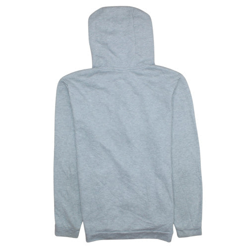 Mens UK Size L Nike Grey Full Zip Hoodie
