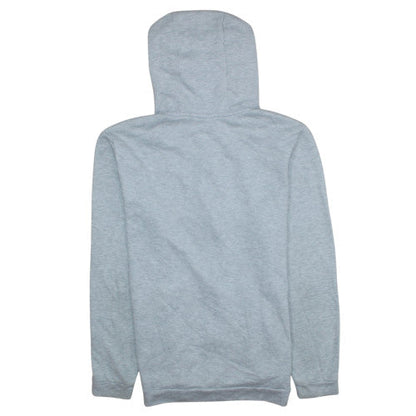 Mens UK Size L Nike Grey Full Zip Hoodie