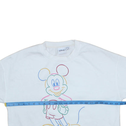 Womens UK Size M Disney White Pullover Sweatshirt