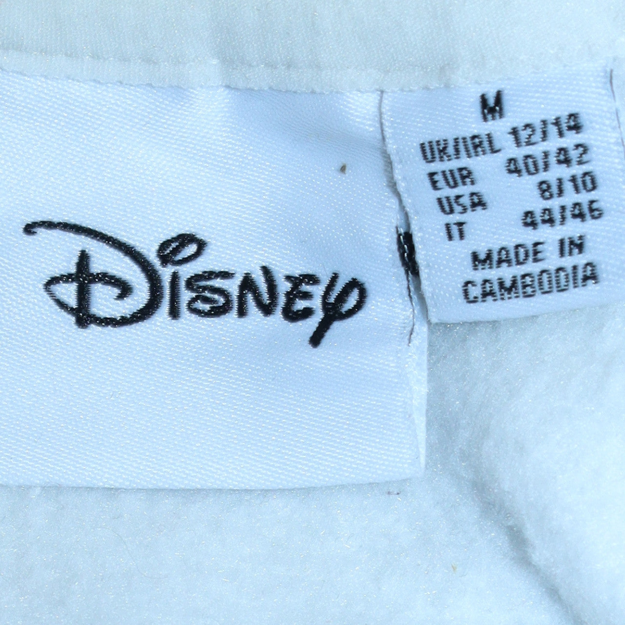 Womens UK Size M Disney White Pullover Sweatshirt
