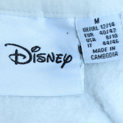 Womens UK Size M Disney White Pullover Sweatshirt
