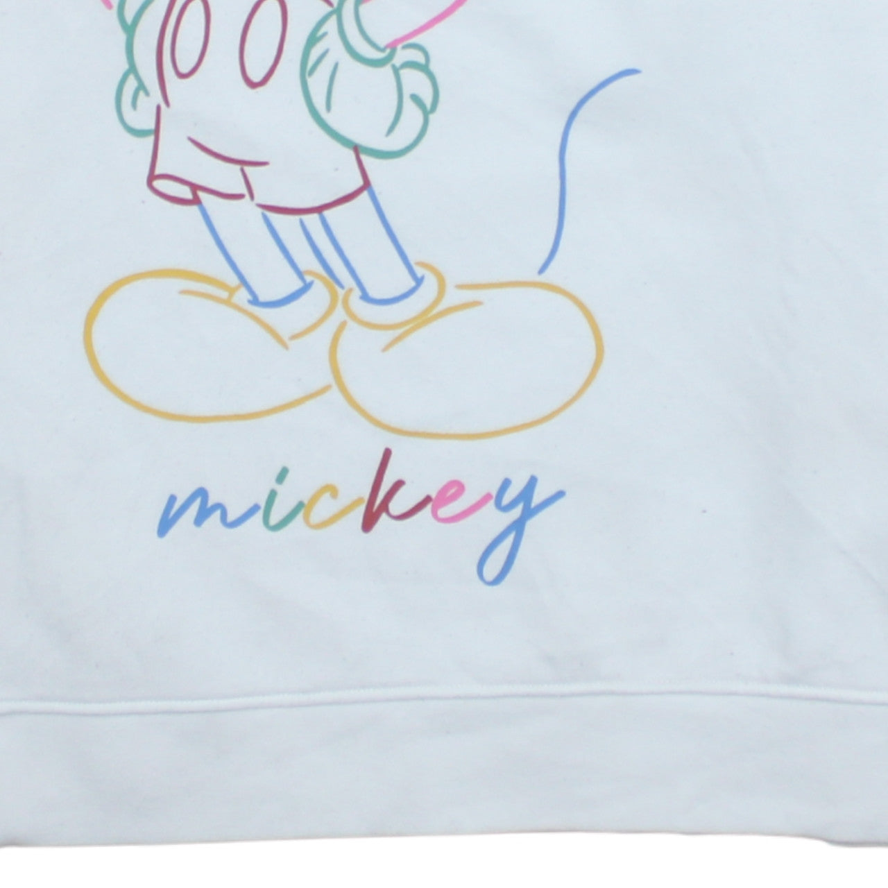 Womens UK Size M Disney White Pullover Sweatshirt