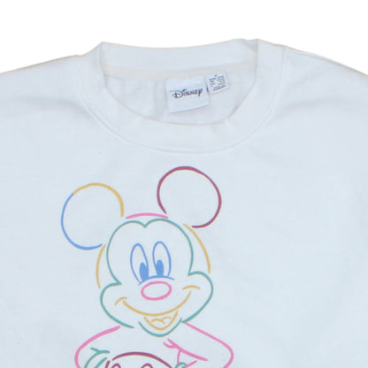 Womens UK Size M Disney White Pullover Sweatshirt