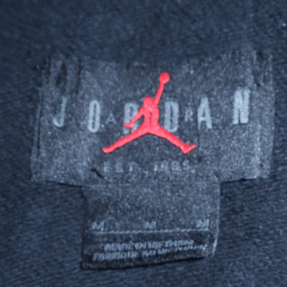 Mens UK Size M Jordan Black Pullover Hoodie