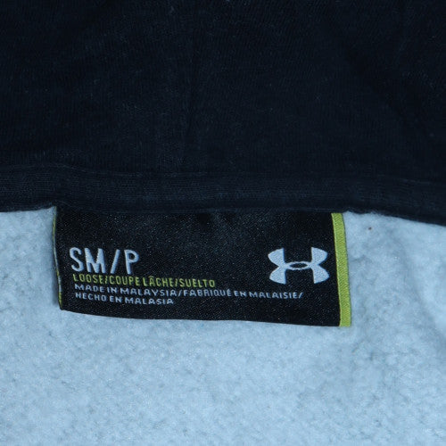 Mens UK Size S Under armour Grey Full Zip Hoodie