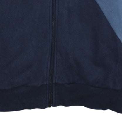 Mens UK Size M adidas Blue Full Zip Hoodie