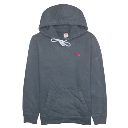 Mens UK Size M Levi's Grey Pullover Hoodie