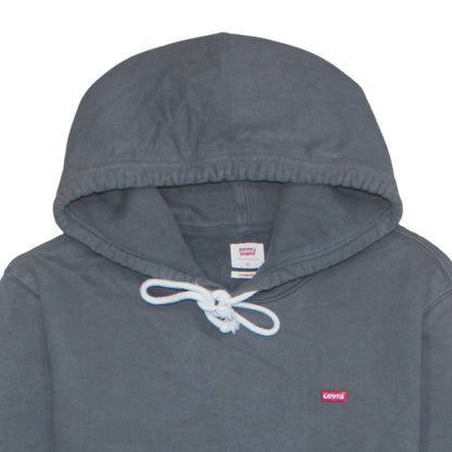 Mens UK Size M Levi's Grey Pullover Hoodie