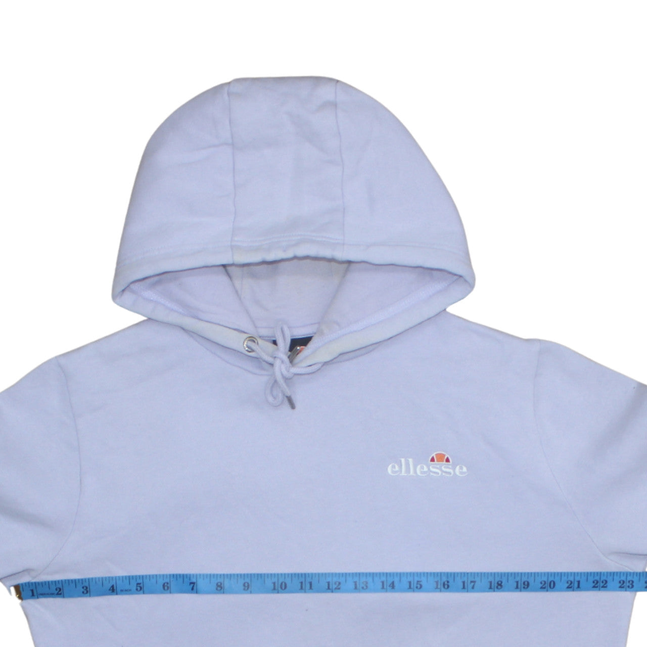 Womens UK Size L ellesse White Pullover Hoodie