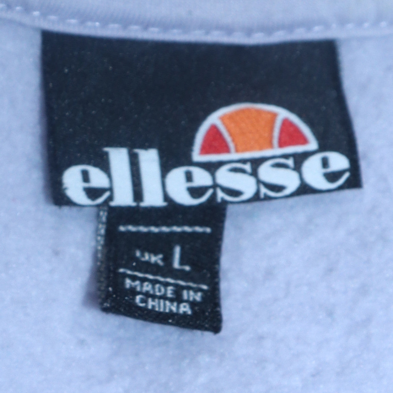 Womens UK Size L ellesse White Pullover Hoodie