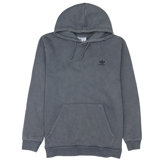 Mens UK Size L adidas Grey Pullover Hoodie