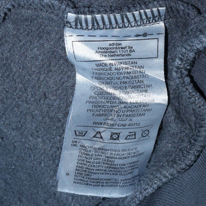 Mens UK Size L adidas Grey Pullover Hoodie