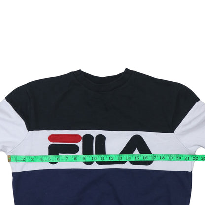 Mens UK Size S FILA Multicoloured Pullover Sweatshirt