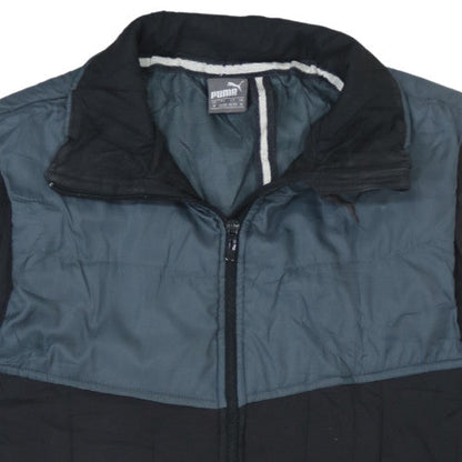 Puma Men’s Black M Padded Bodywarmer Zip Waistcoat