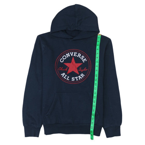 Converse Boys Navy Blue Hoodie XL 13-15 Years Pullover Logo Design