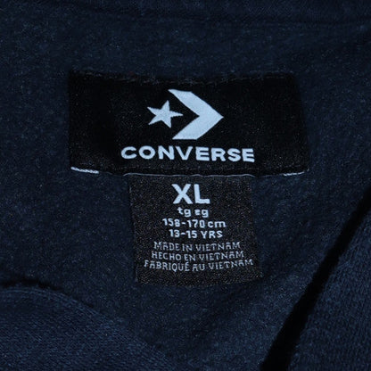 Converse Boys Navy Blue Hoodie XL 13-15 Years Pullover Logo Design