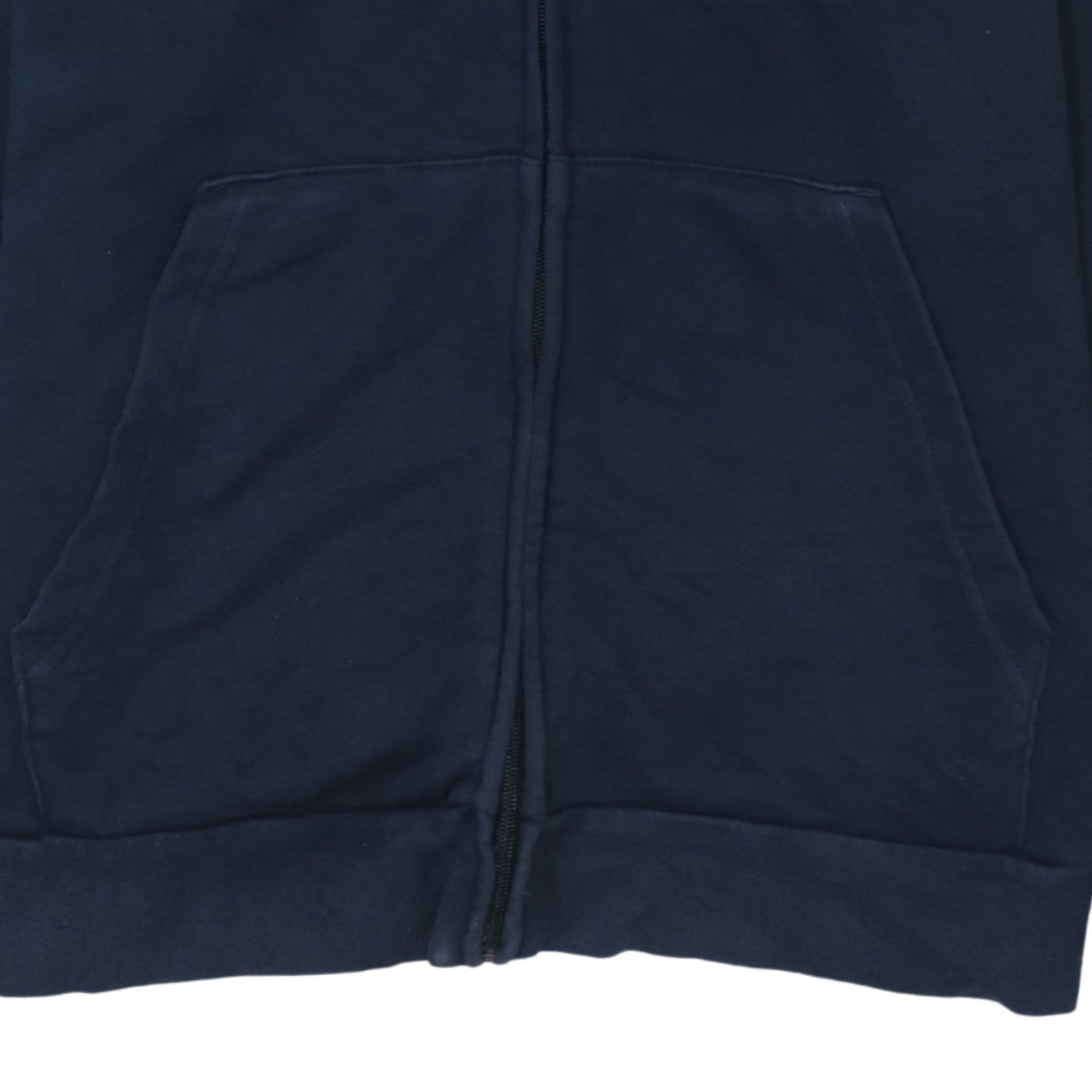 Mens UK Size XL adidas Blue Full Zip Hoodie