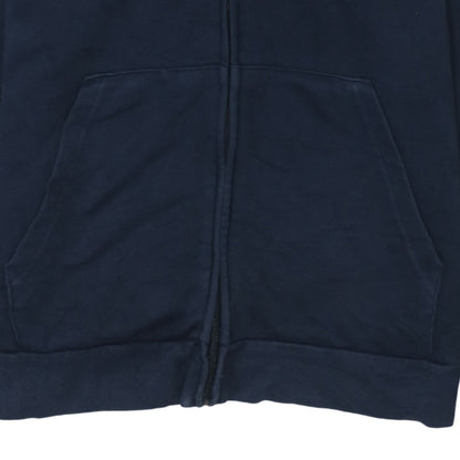Mens UK Size XL adidas Blue Full Zip Hoodie