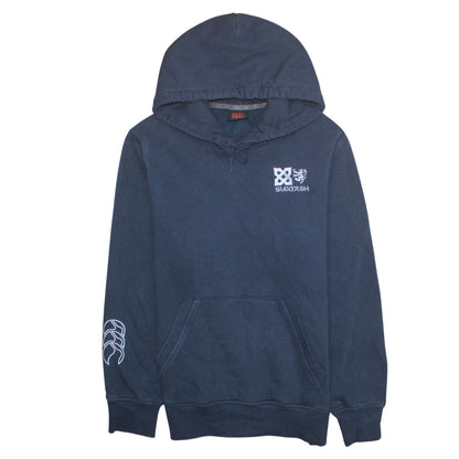 Mens UK Size S Canterbury Blue Pullover Hoodie