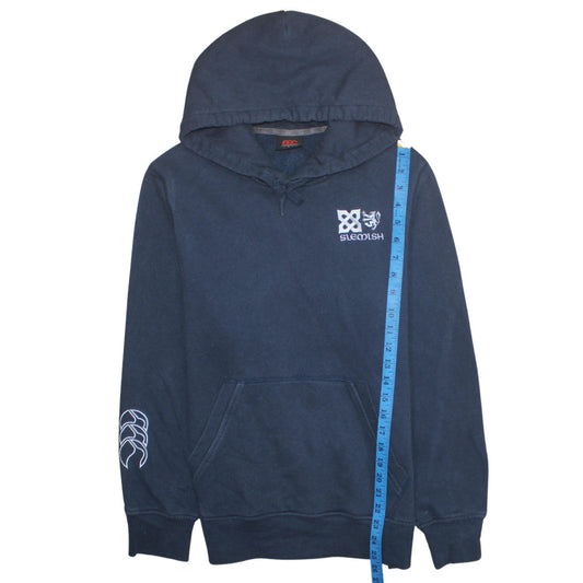 Mens UK Size S Canterbury Blue Pullover Hoodie